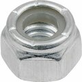 Hillman Lock Nut, 1/4"-20, Steel, Zinc Plated, 10 PK 6289